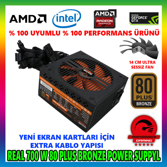 GAMETECH GTP-700 700W 80 PLUS POWER SUPPLY